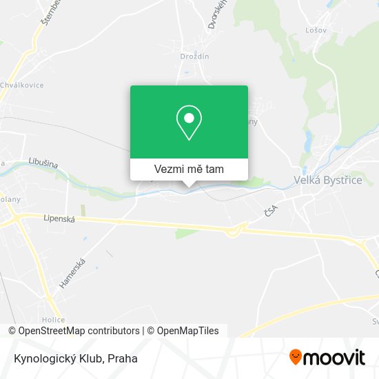 Kynologický Klub mapa