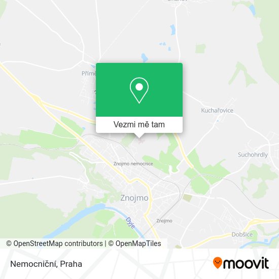 Nemocniční mapa