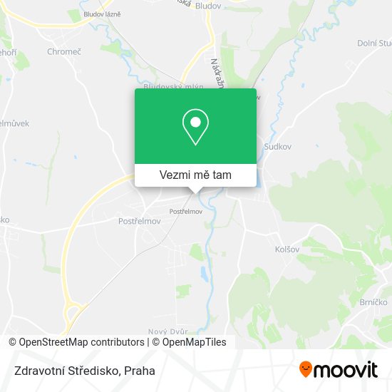 Zdravotní Středisko mapa