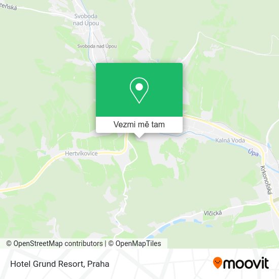 Hotel Grund Resort mapa