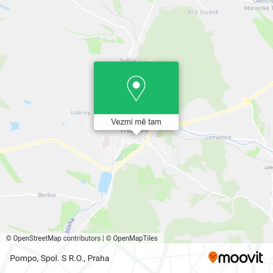 Pompo, Spol. S R.O. mapa