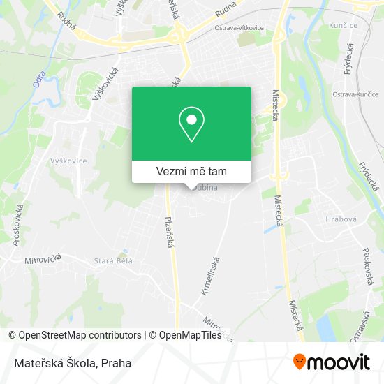 Mateřská Škola mapa