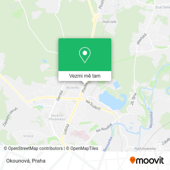Okounová mapa