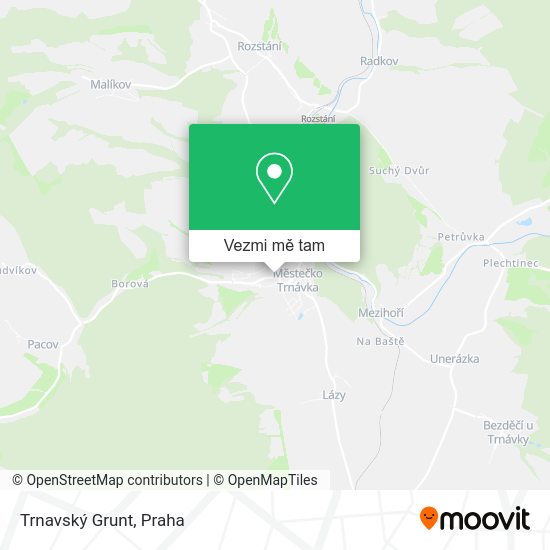 Trnavský Grunt mapa