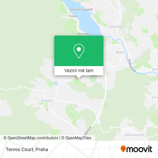 Tennis Court mapa