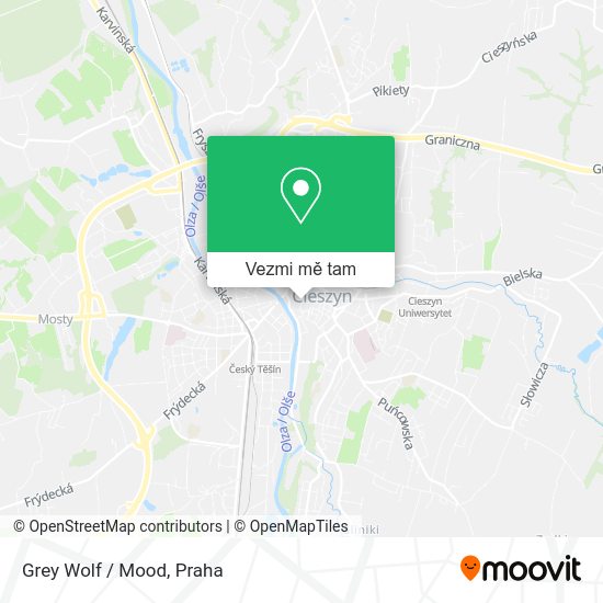 Grey Wolf / Mood mapa