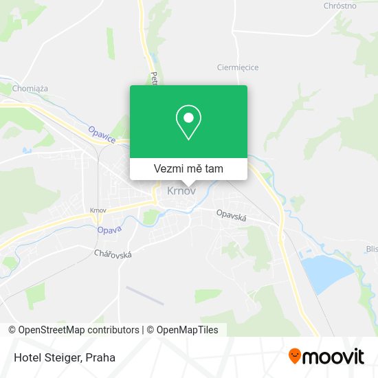 Hotel Steiger mapa