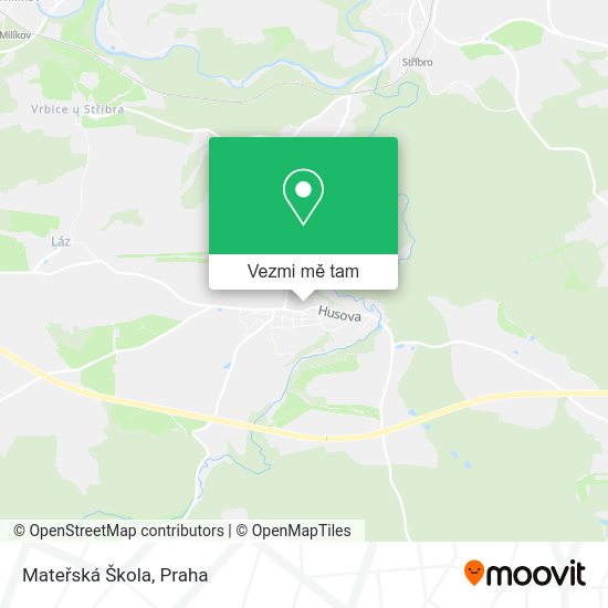Mateřská Škola mapa