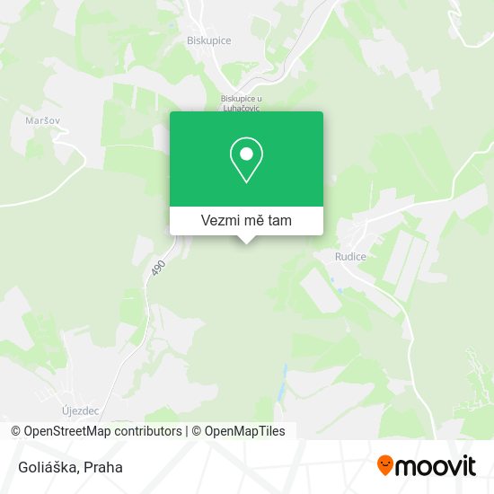 Goliáška mapa