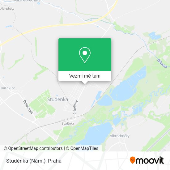 Studénka (Nám.) mapa