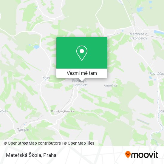 Mateřská Škola mapa