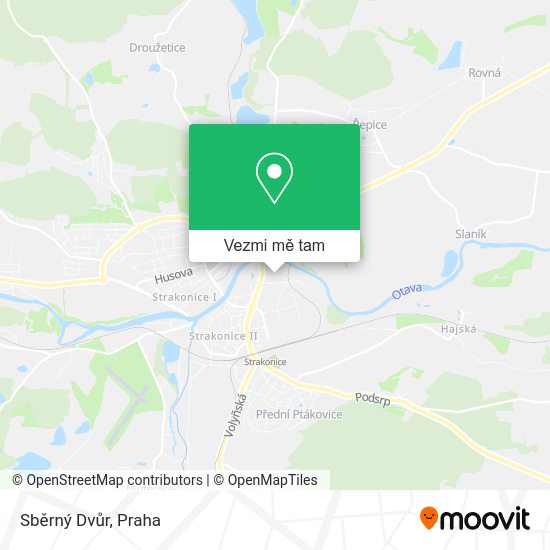 Sběrný Dvůr mapa