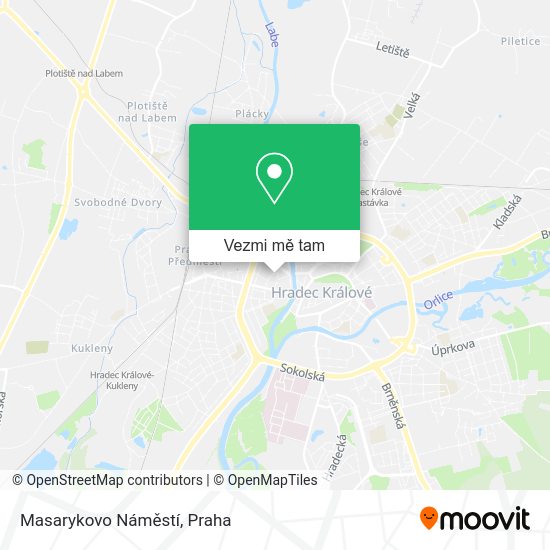 Masarykovo Náměstí mapa