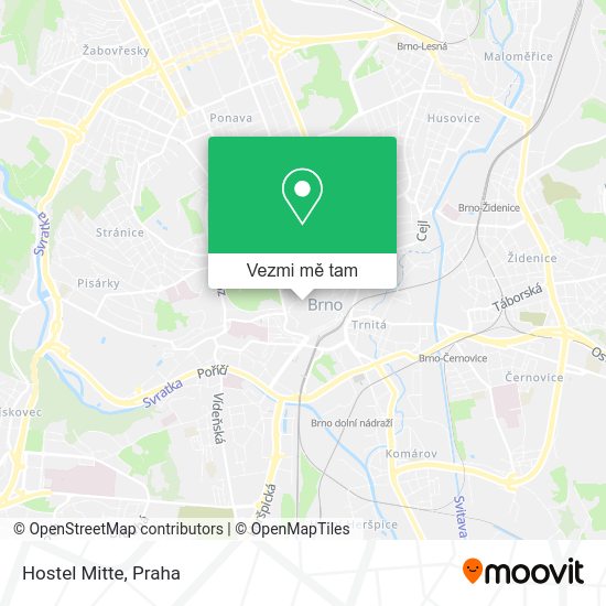 Hostel Mitte mapa