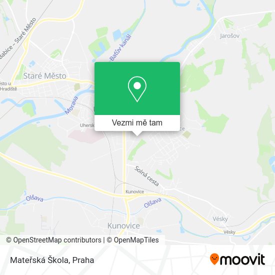 Mateřská Škola mapa