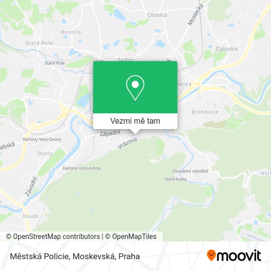 Městská Policie, Moskevská mapa