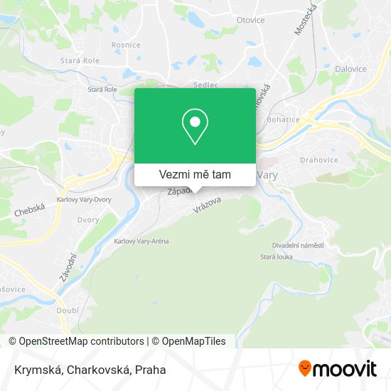 Krymská, Charkovská mapa