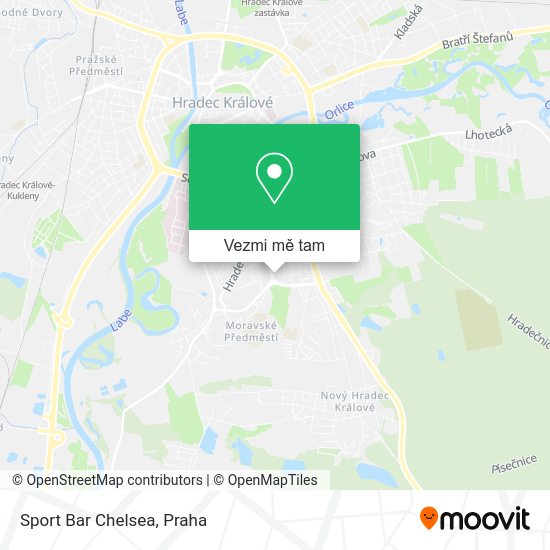 Sport Bar Chelsea mapa