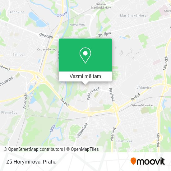 Zš Horymírova mapa