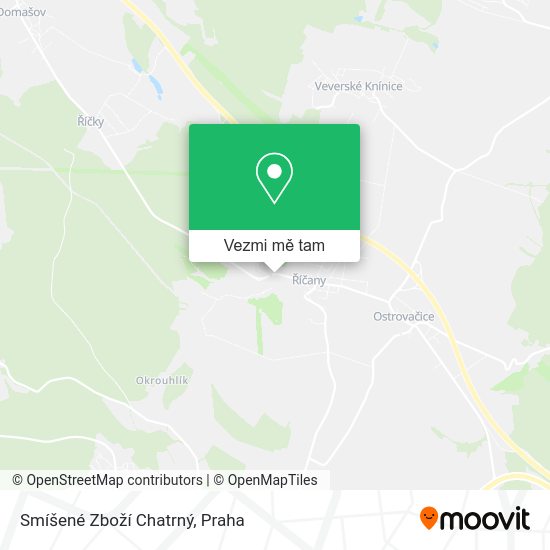 Smíšené Zboží Chatrný mapa