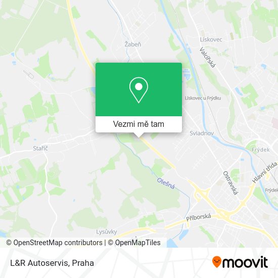 L&R Autoservis mapa