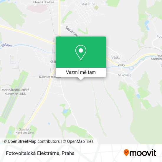 Fotovoltaická Elektrárna mapa
