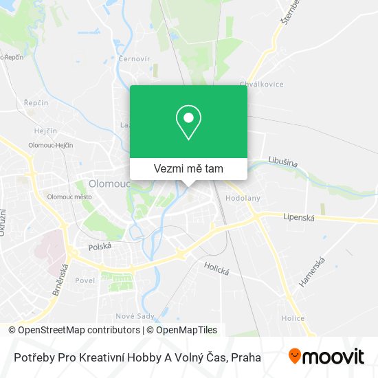 Potřeby Pro Kreativní Hobby A Volný Čas mapa