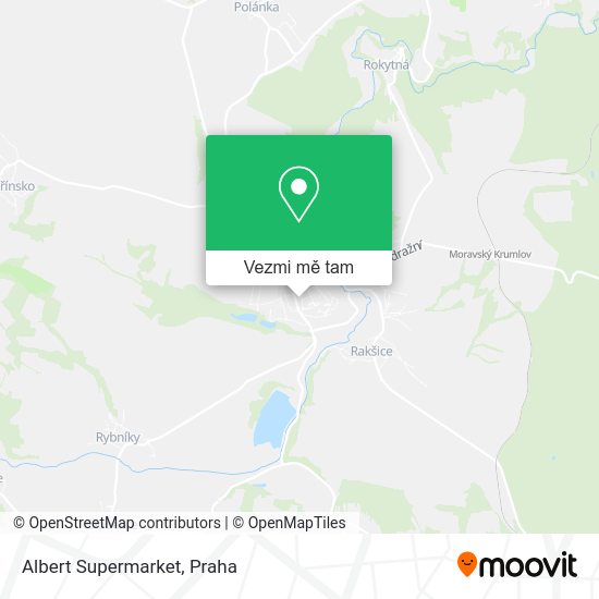 Albert Supermarket mapa