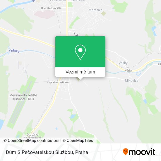 Dům S Pečovatelskou Službou mapa