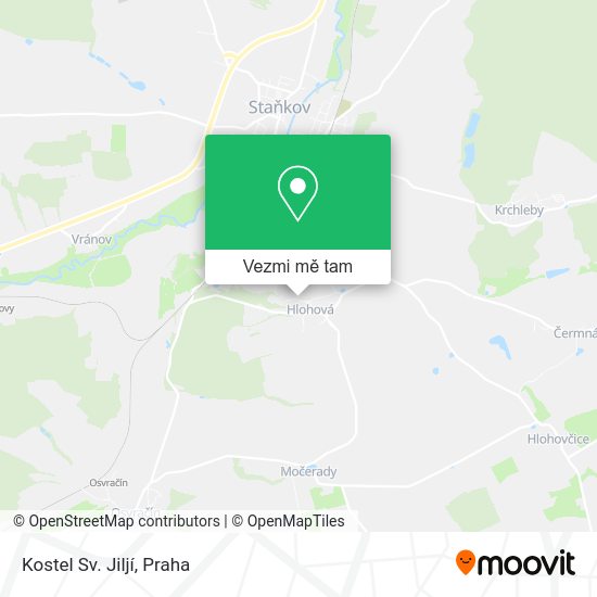 Kostel Sv. Jiljí mapa