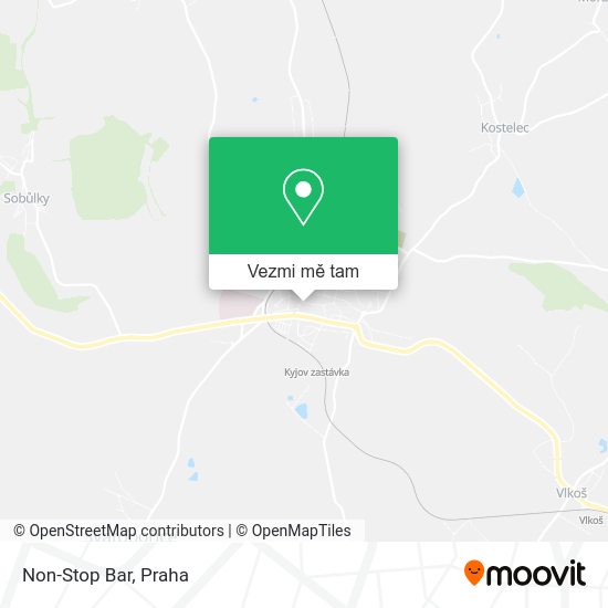 Non-Stop Bar mapa