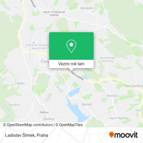 Ladislav Šimek mapa