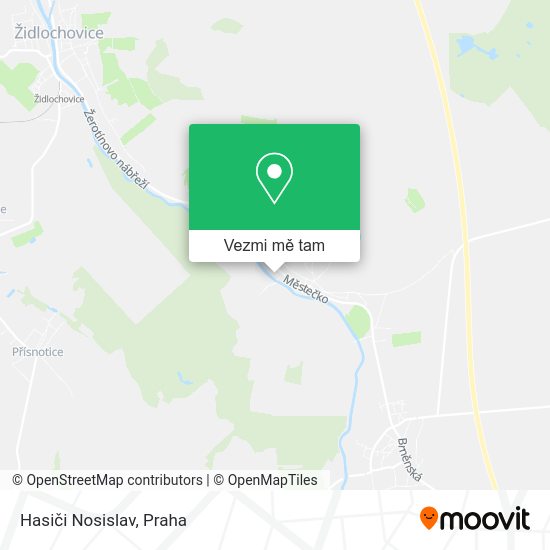 Hasiči Nosislav mapa