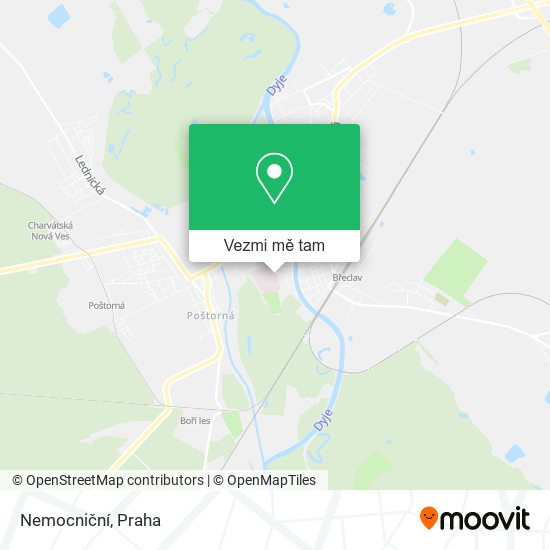 Nemocniční mapa