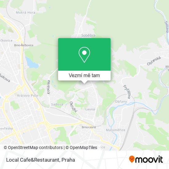 Local Cafe&Restaurant mapa