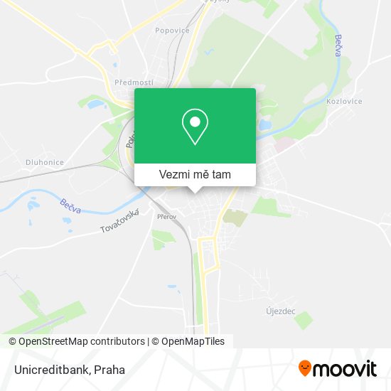 Unicreditbank mapa