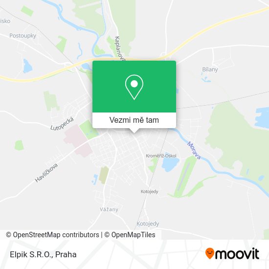 Elpik S.R.O. mapa