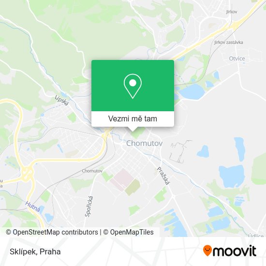 Sklípek mapa