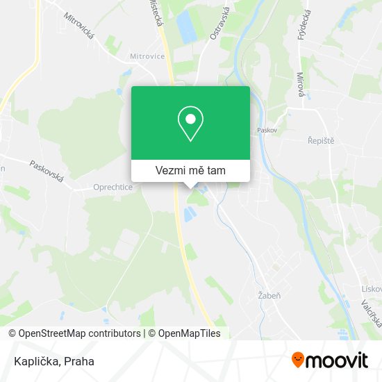 Kaplička mapa