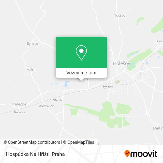 Hospůdka Na Hřišti mapa
