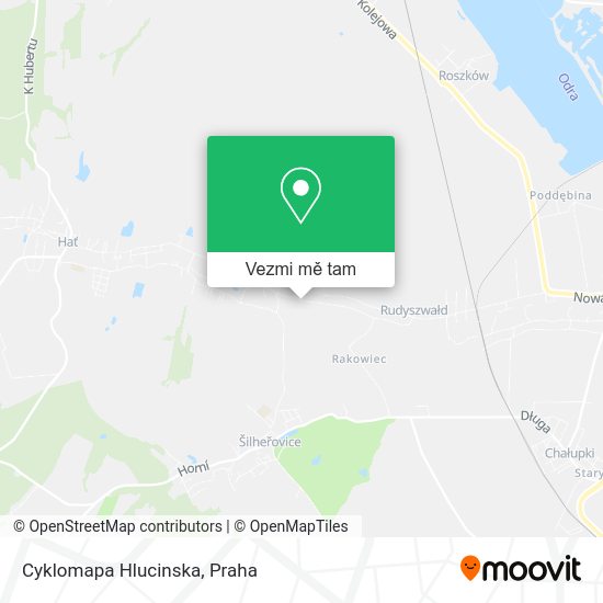 Cyklomapa Hlucinska mapa