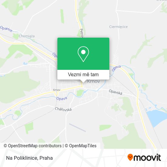 Na Poliklinice mapa