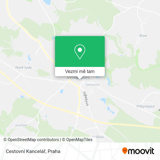 Cestovní Kancelář mapa