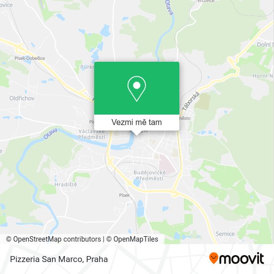 Pizzeria San Marco mapa