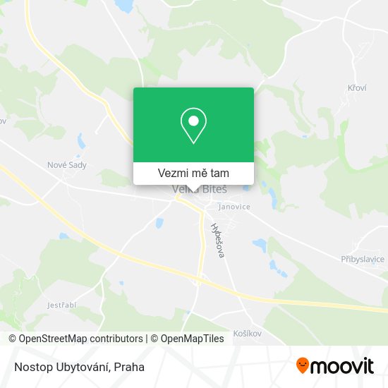 Nostop Ubytování mapa