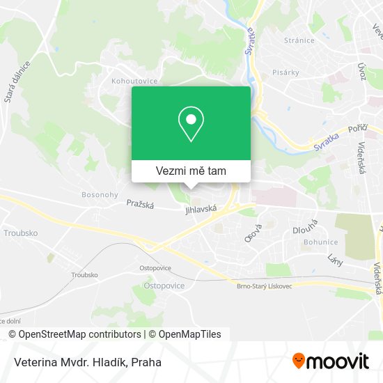 Veterina Mvdr. Hladík mapa