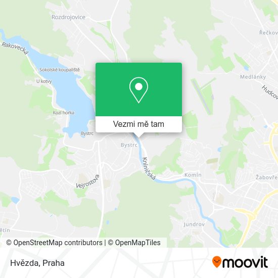 Hvězda mapa