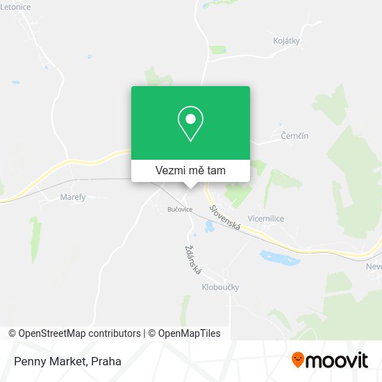Penny Market mapa