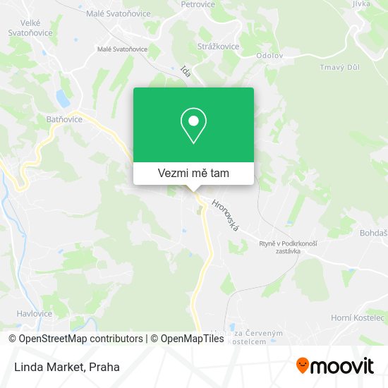 Linda Market mapa