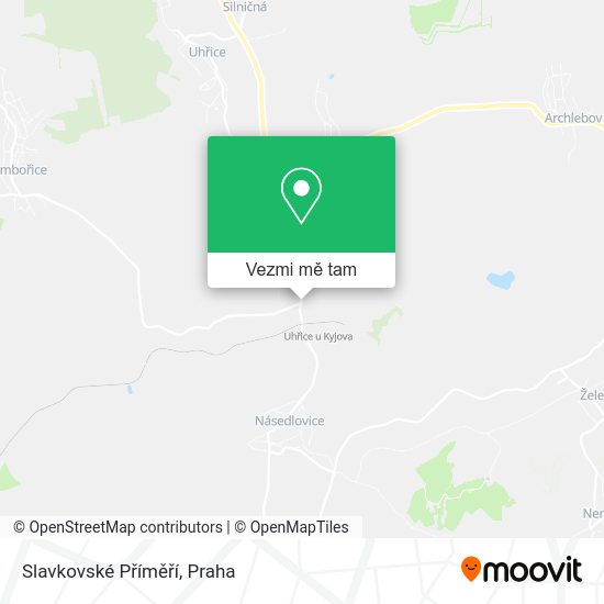 Slavkovské Příměří mapa